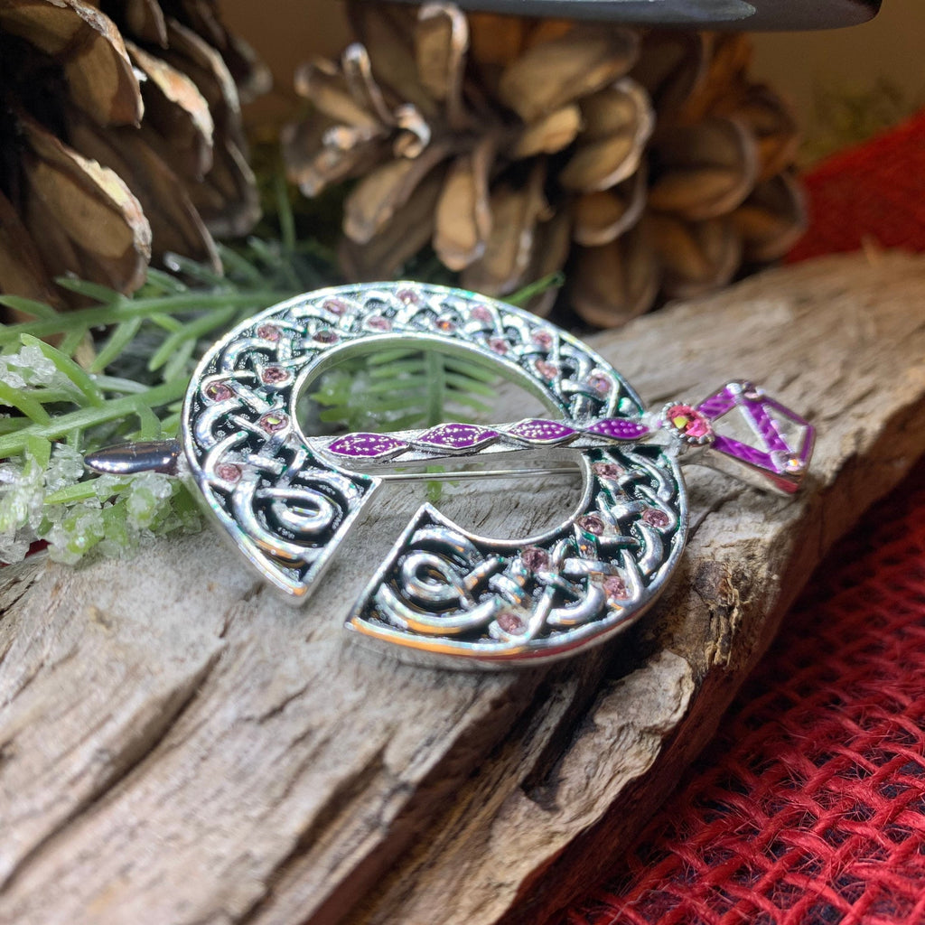 Destiny Celtic Enamel Brooch