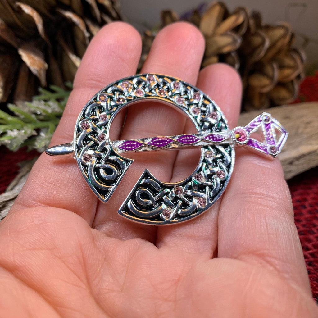 Destiny Celtic Enamel Brooch
