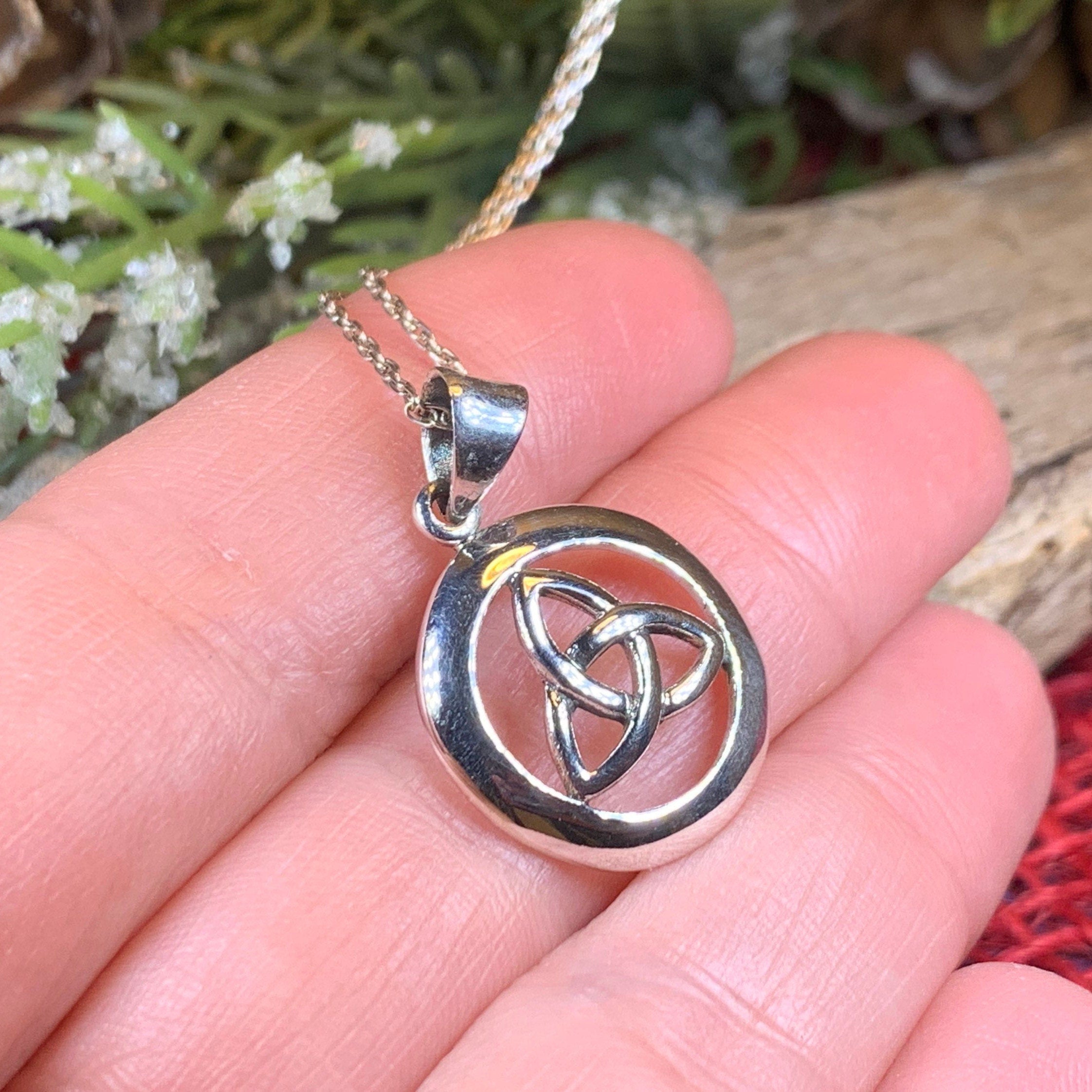 Trinity Knot Celtic Necklace