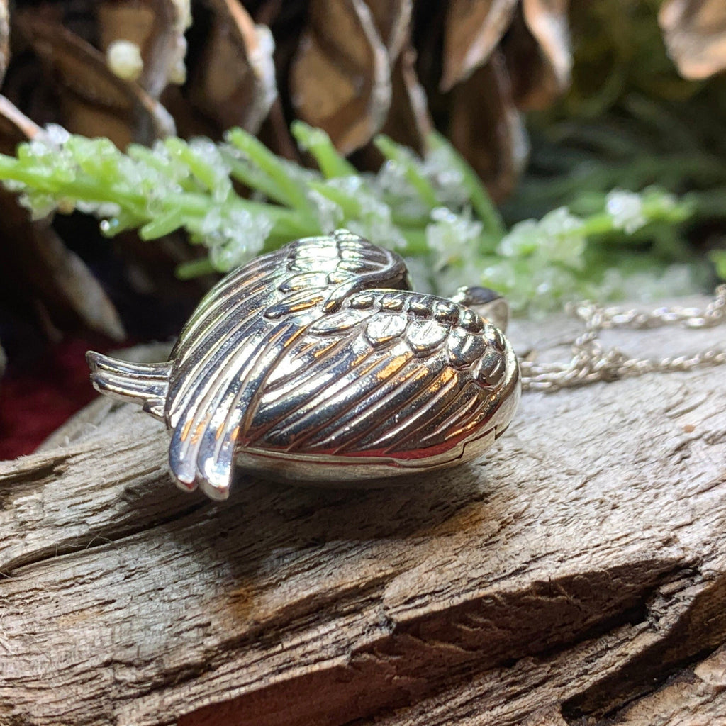 Florent Angel Wings Locket Necklace