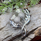 Tanyth Scottish Thistle Brooch