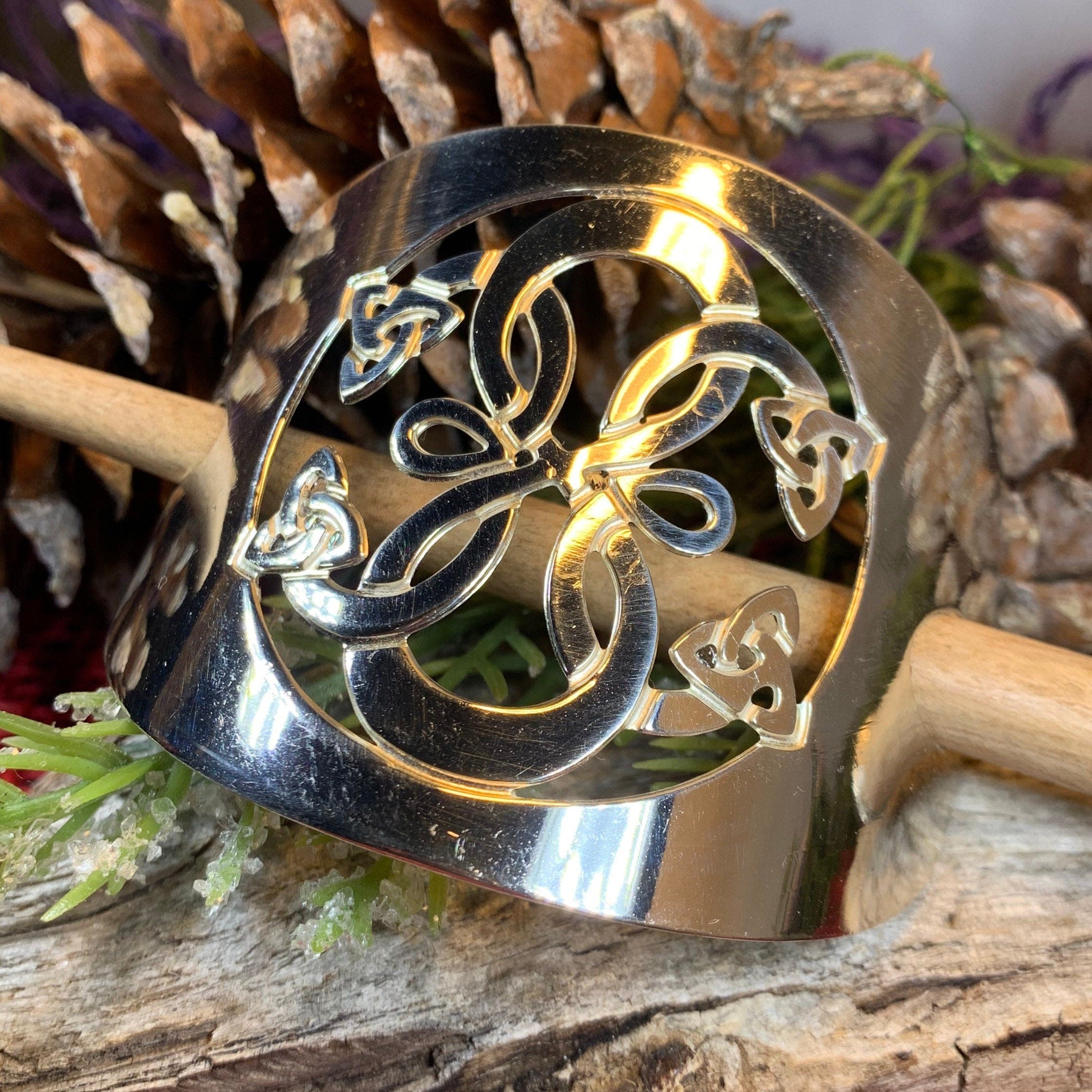 Line of Life Celtic Hair Slide