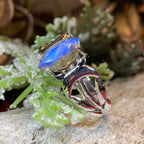 Solstice Triple Moon Ring