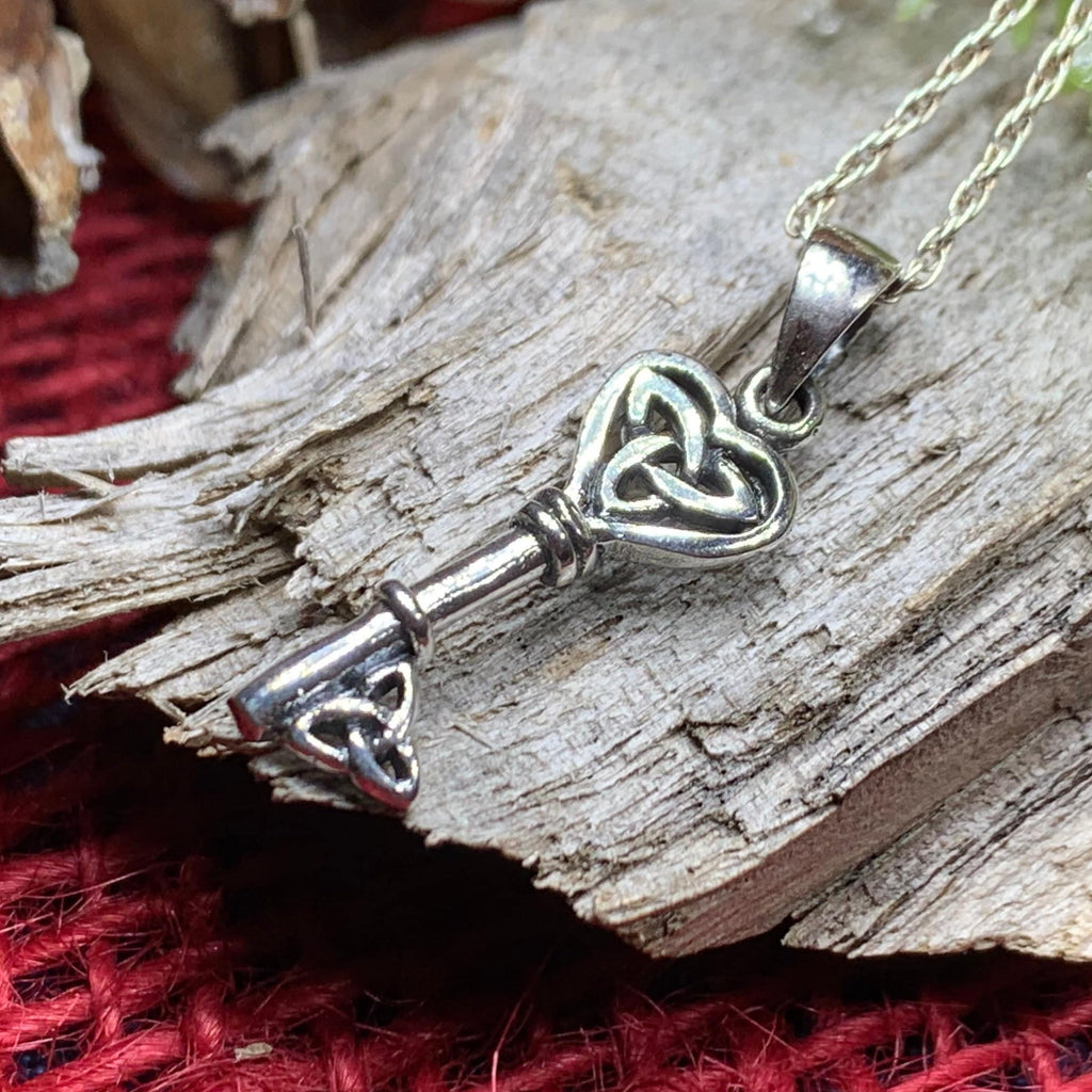Petite Celtic Key Necklace