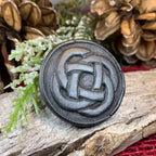 Irish Turf Celtic Knot Brooch