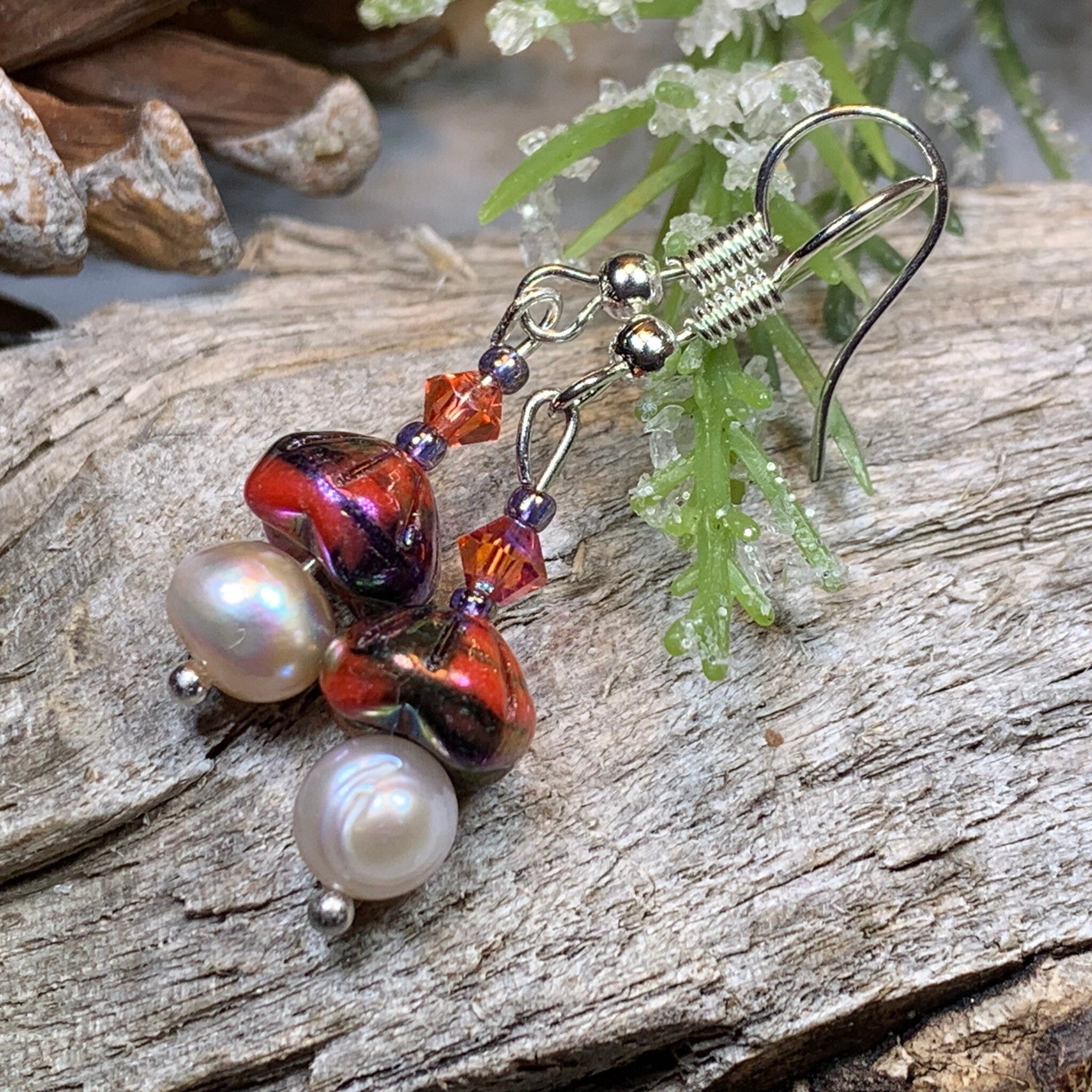 Sunlit Pearl Earrings