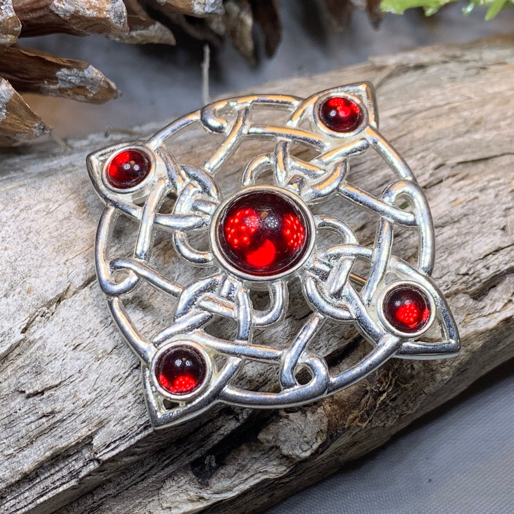 Prosperity Celtic Brooch