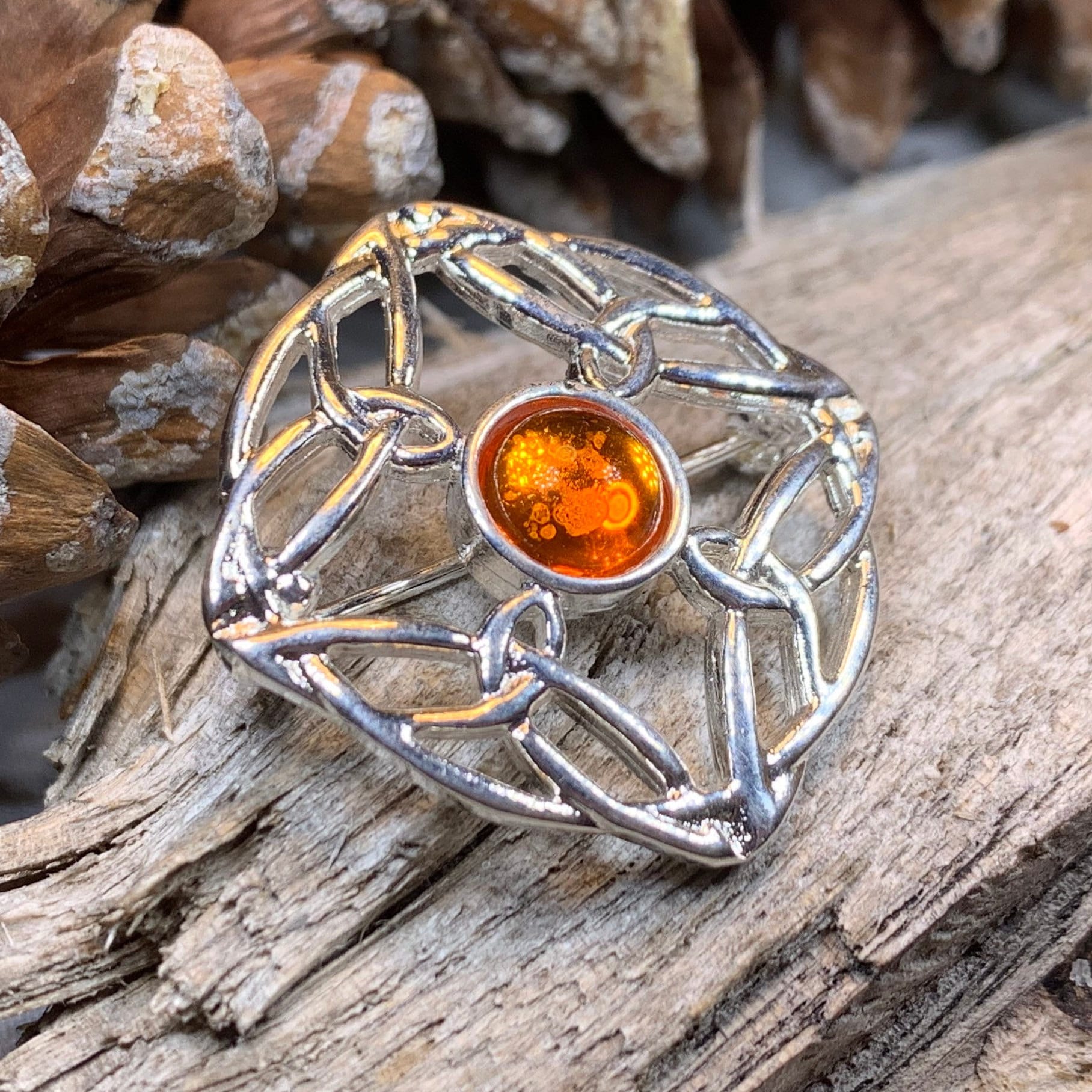 Natira Celtic Brooch