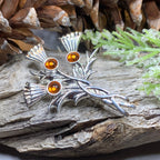 Cwen Thistle Pin