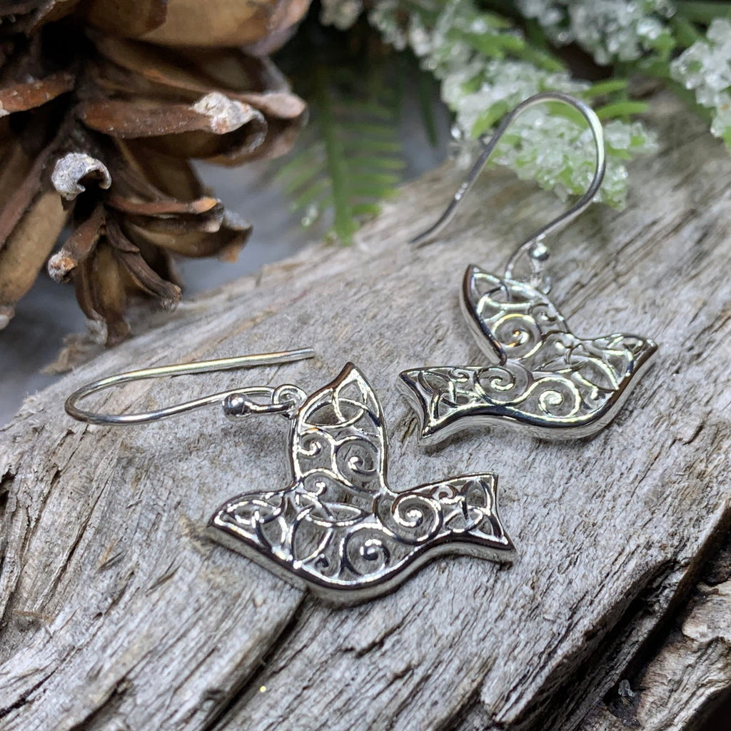 Celtic Dove Earrings