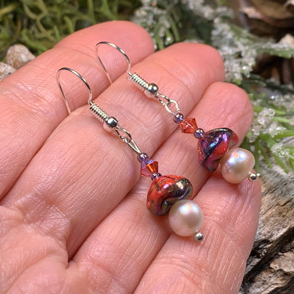Sunlit Pearl Earrings