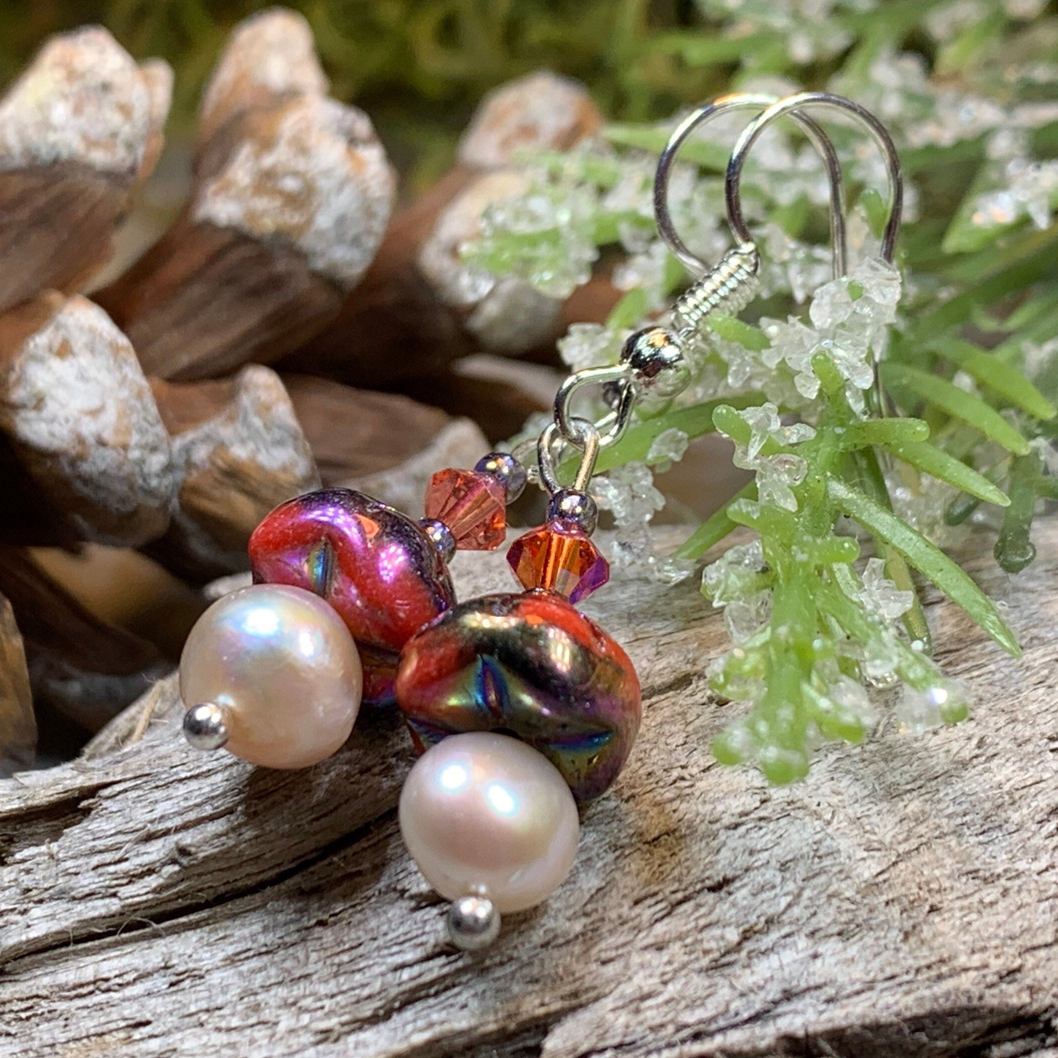 Sunlit Pearl Earrings
