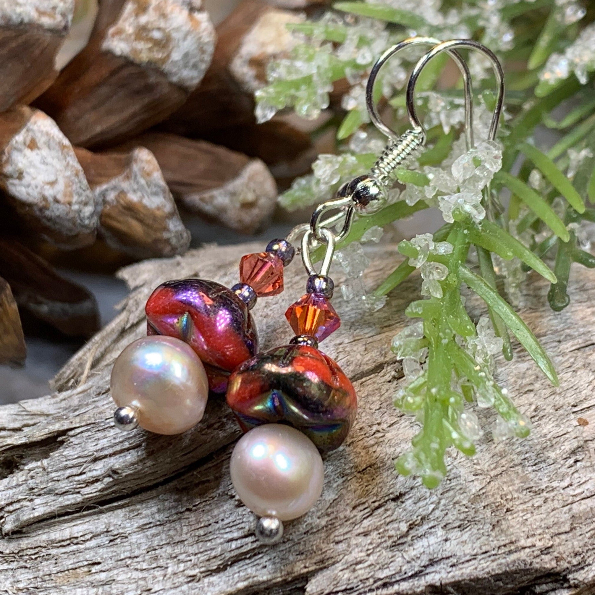 Sunlit Pearl Earrings