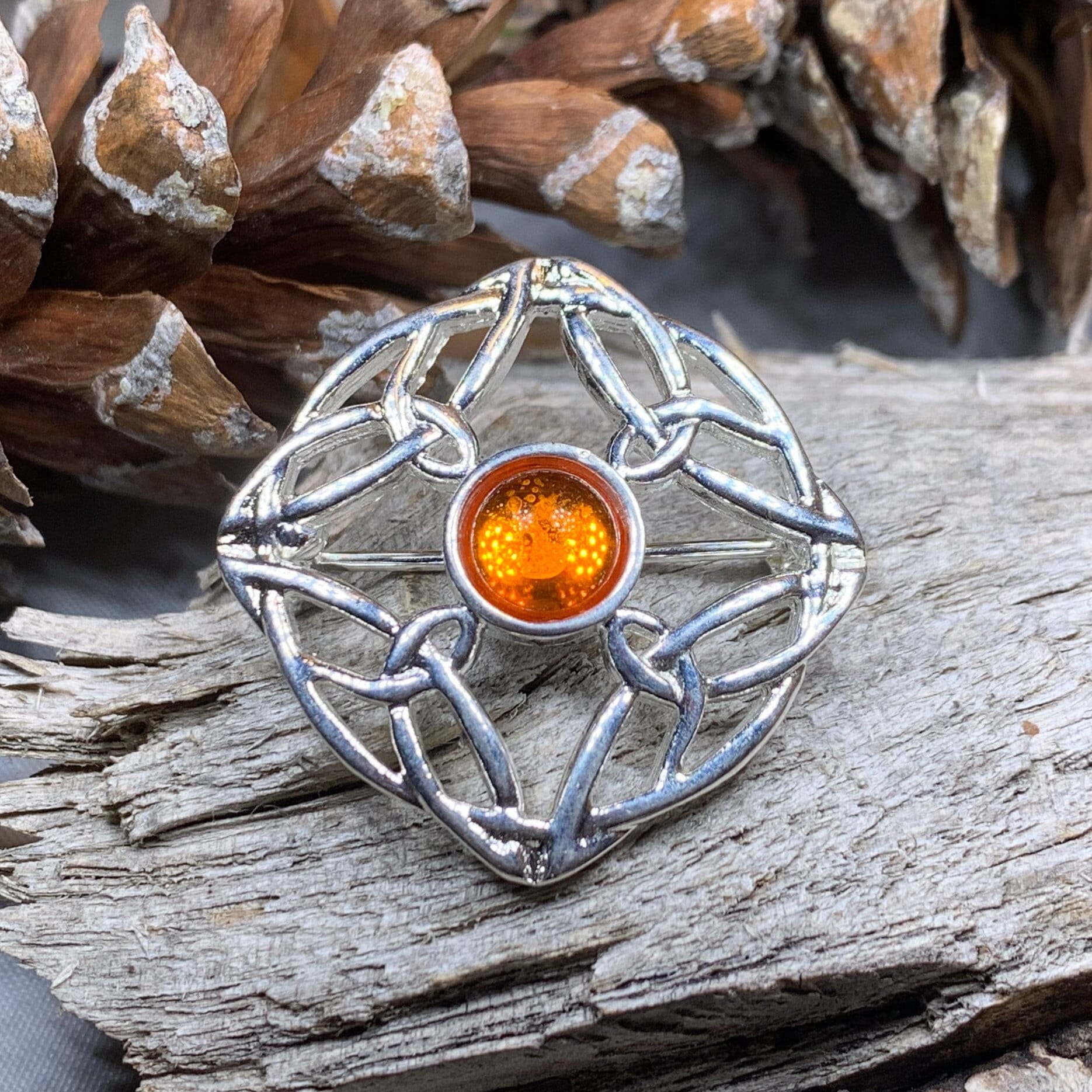 Natira Celtic Brooch