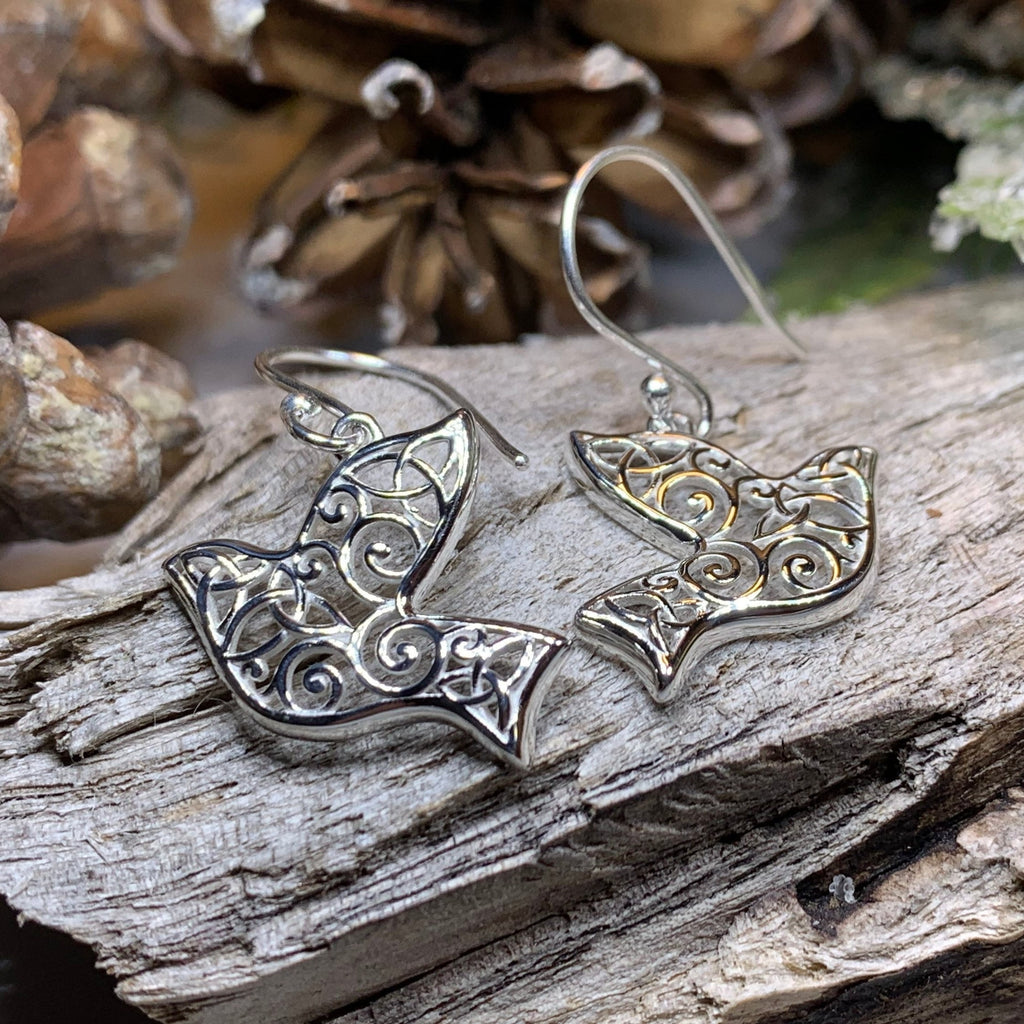 Celtic Dove Earrings