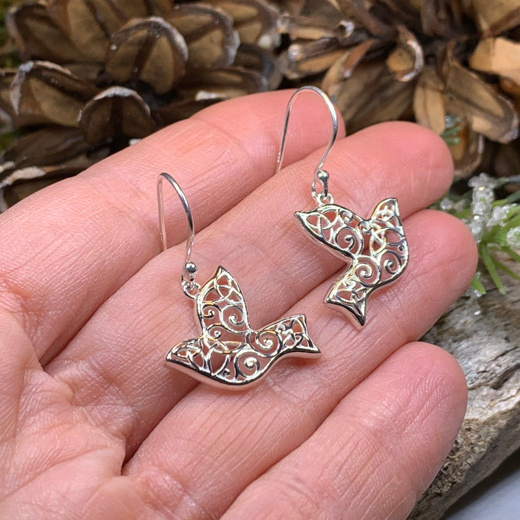 Celtic Dove Earrings