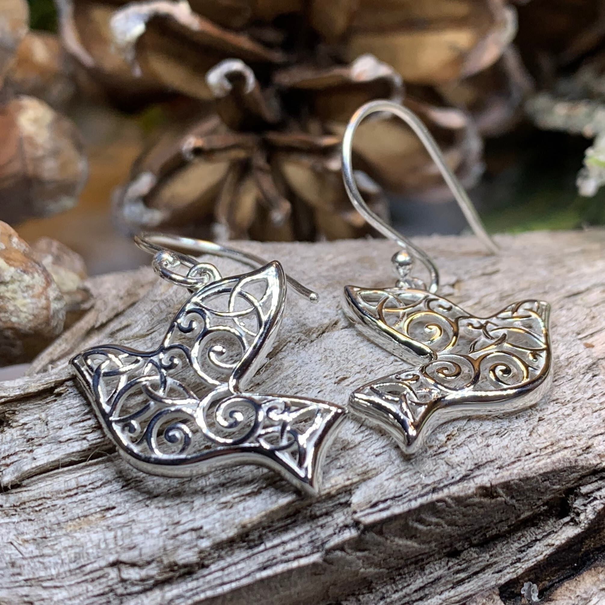 Celtic Dove Earrings