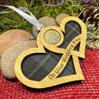 Wedding Lucky Sixpence Ornament