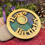 Birthday Lucky Sixpence Ornament