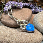 Cayla Opal Celtic Knot Necklace