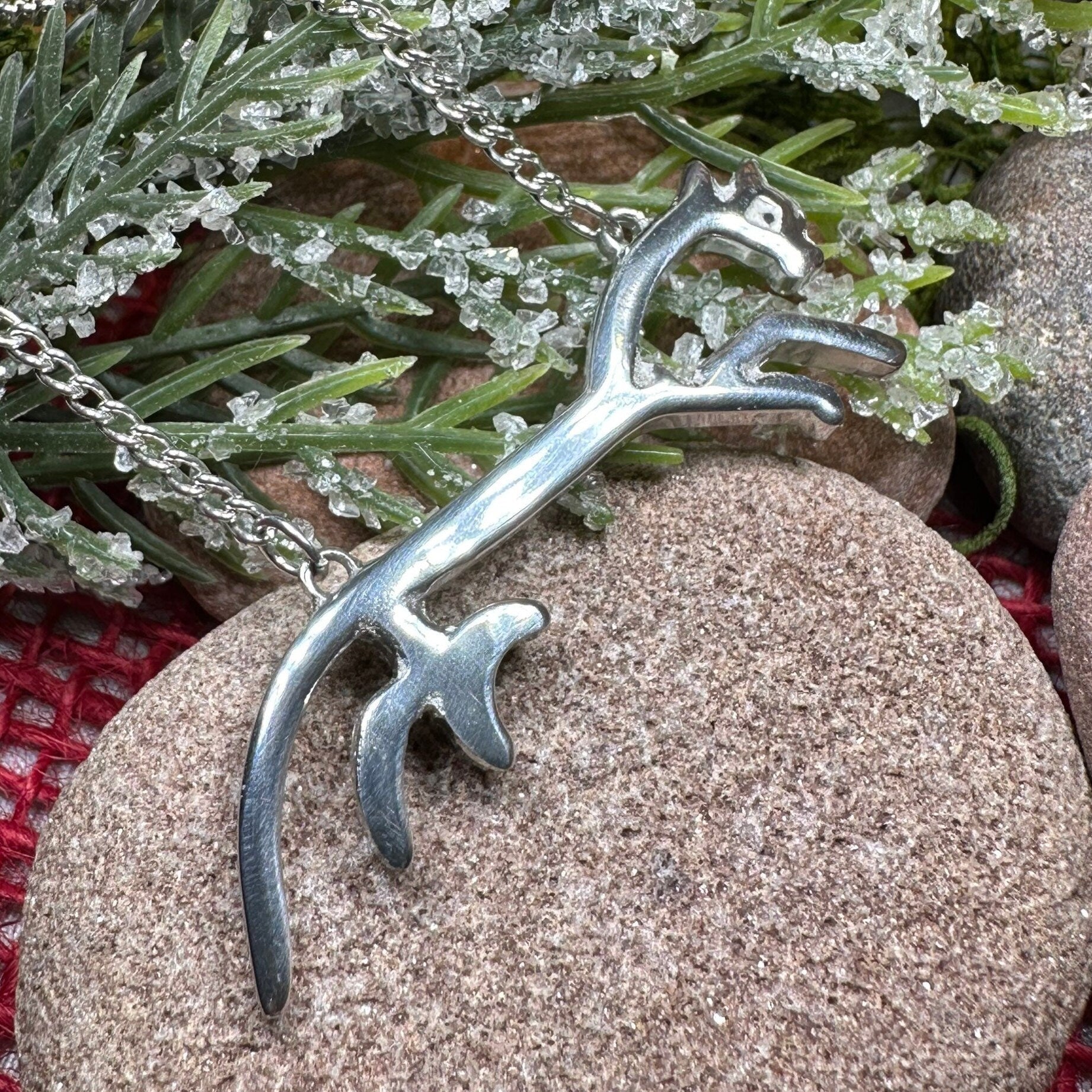 Uffington White Horse Necklace