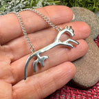 Uffington White Horse Necklace