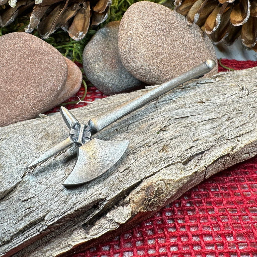 Medieval Battle Axe Kilt Pin