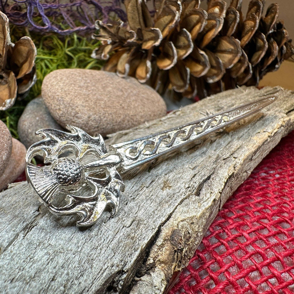 Scottish Thistle Kilt Pin