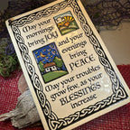 Joy Irish Blessing Ceramic Wall Plaque
