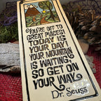 Encouragement Mountain Ceramic Wall Plaque