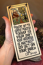 Encouragement Mountain Ceramic Wall Plaque