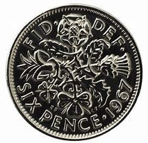 Scottish Anniversary Lucky Sixpence Gift