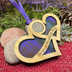 Wedding Lucky Sixpence Ornament