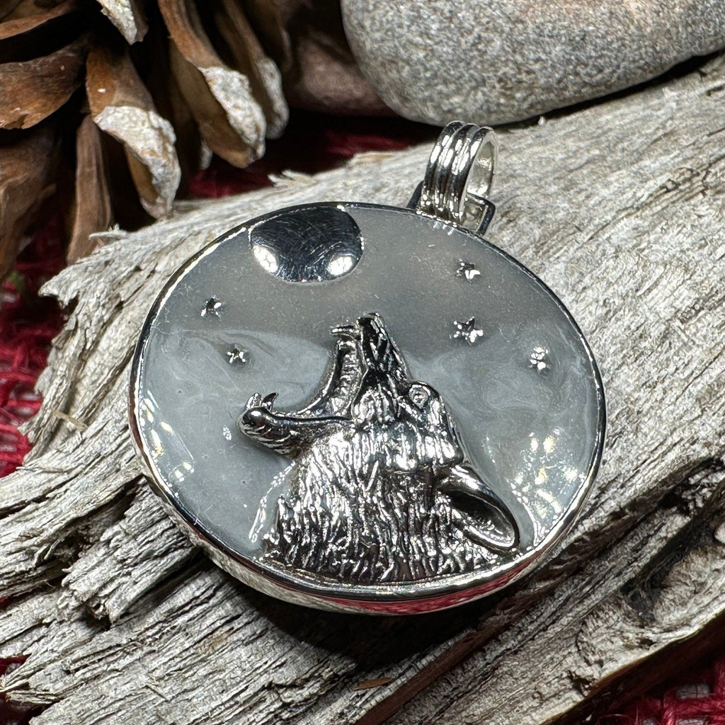 Midnight Wolf Necklace