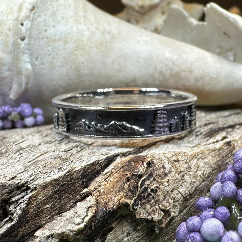 Minimalist Mountain Ring