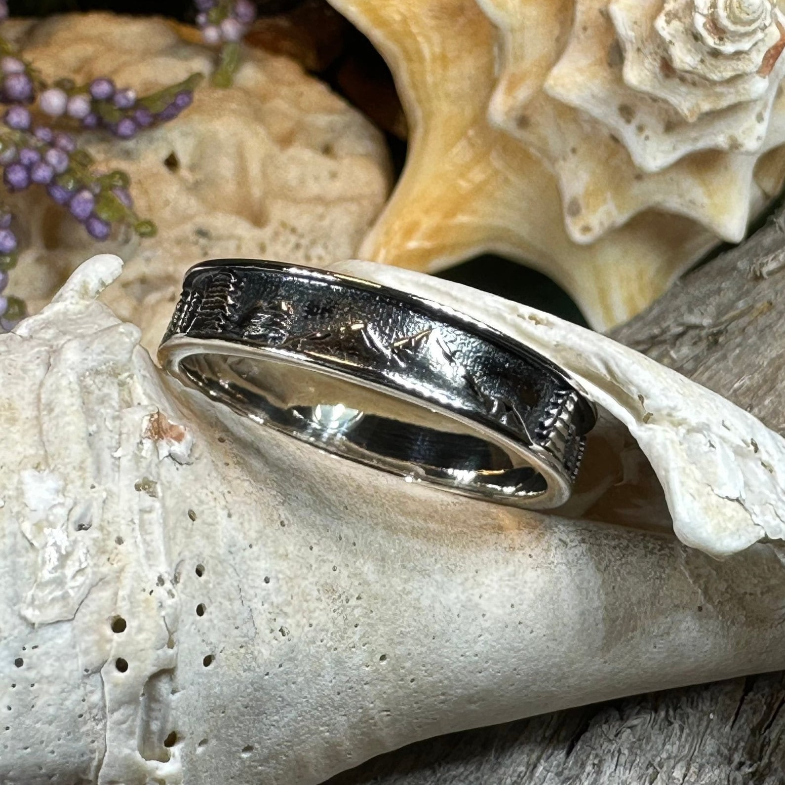 Minimalist Mountain Ring