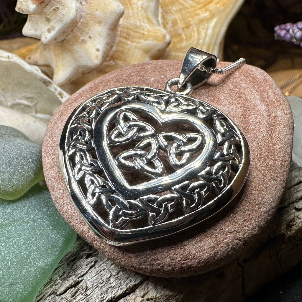 Celtic Loving Heart Necklace