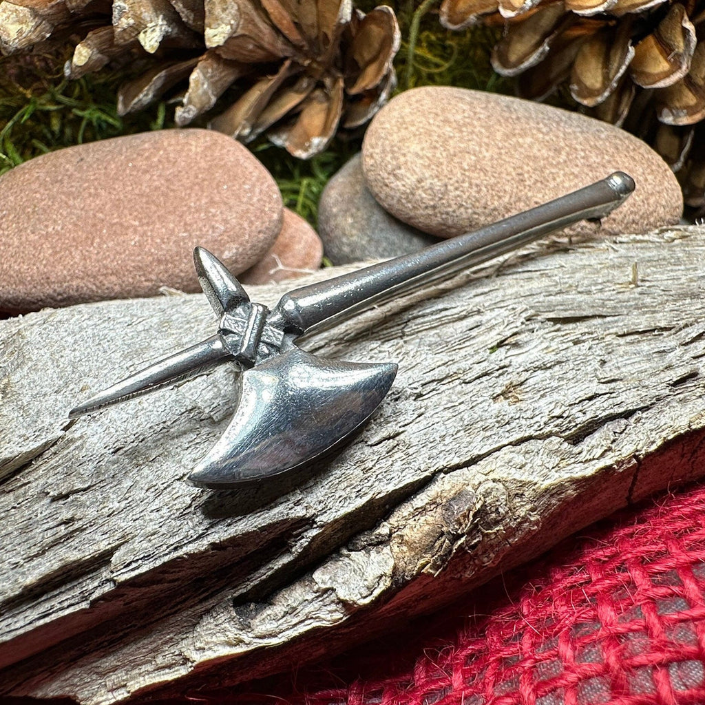 Medieval Battle Axe Kilt Pin