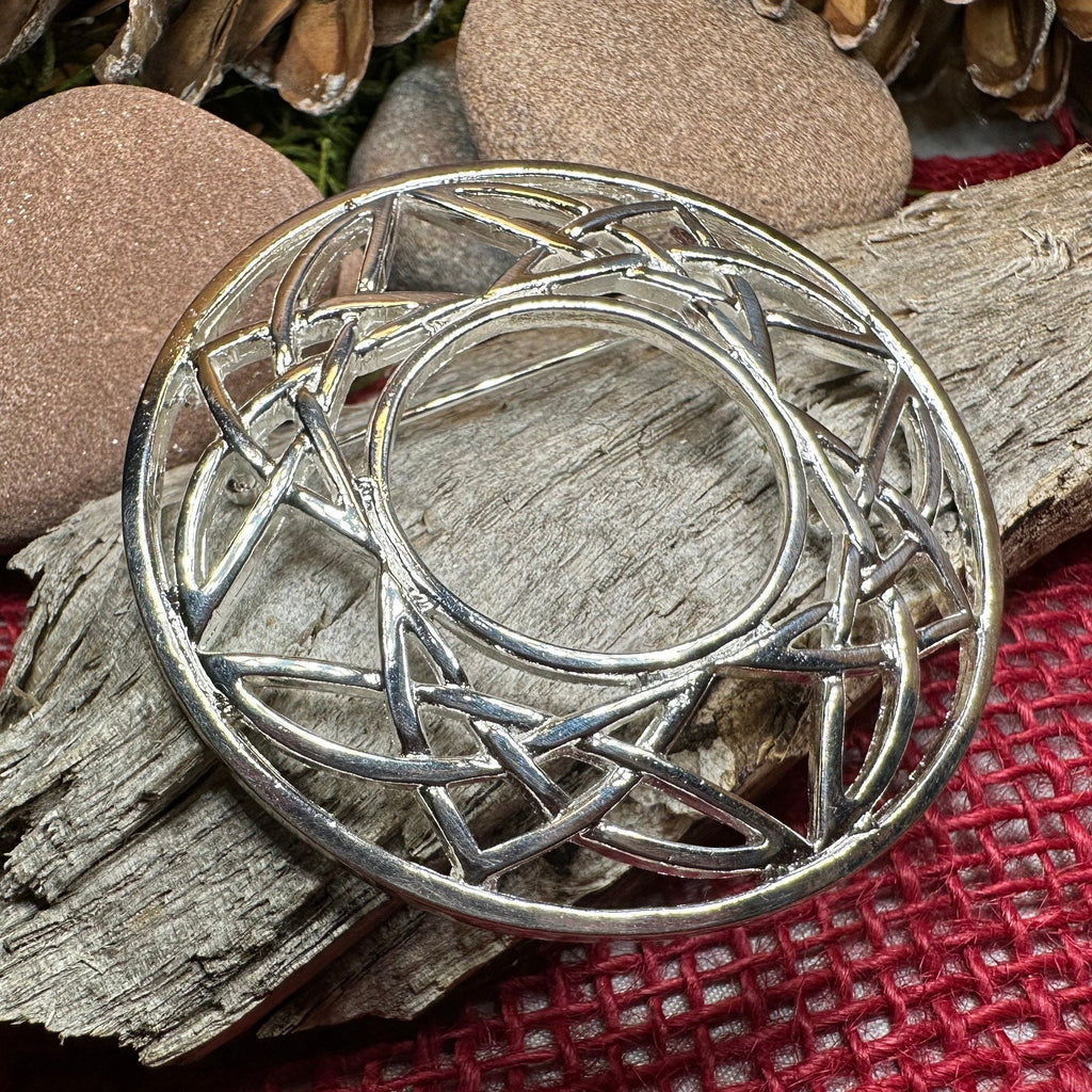 Lochdaw Celtic Knot Brooch
