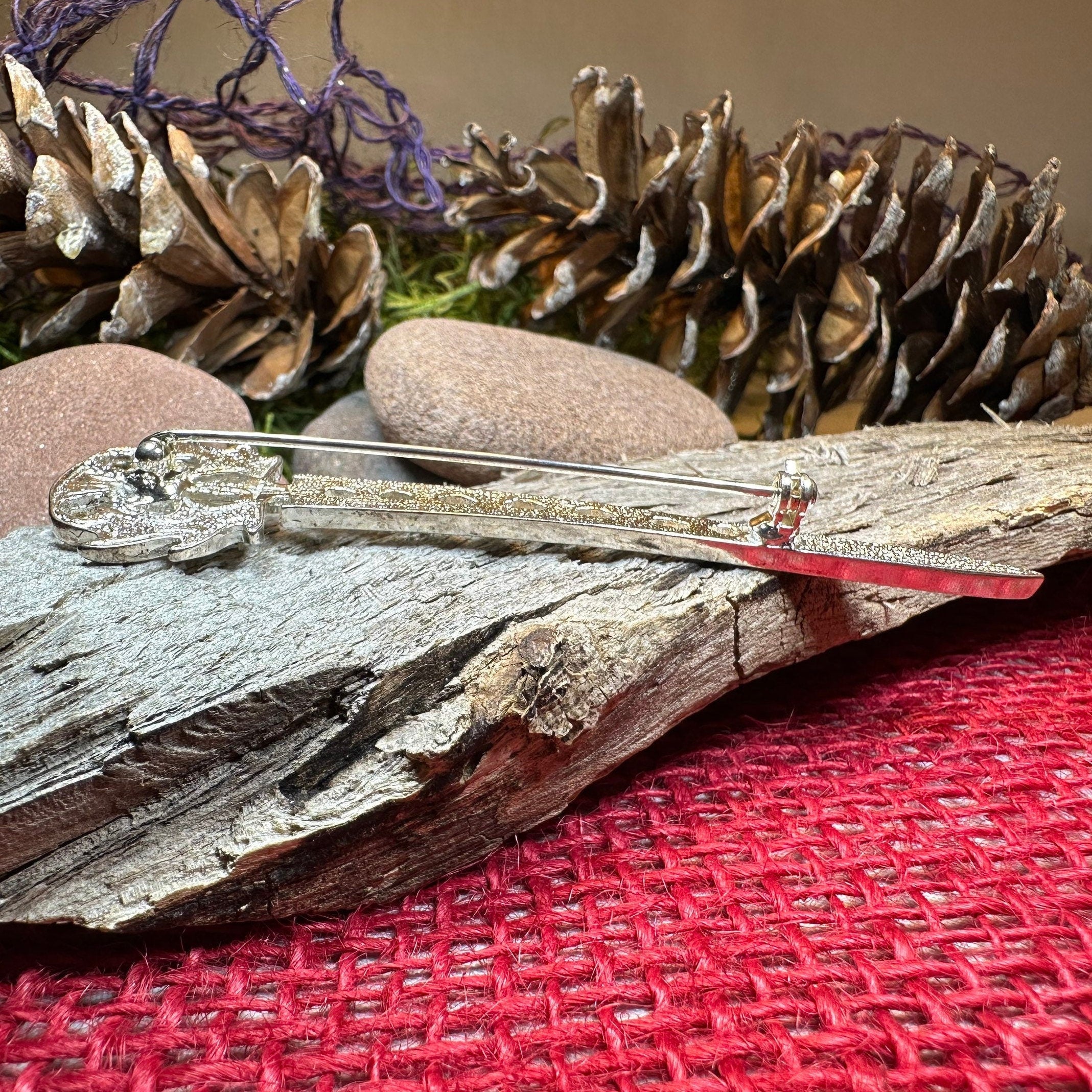 Scottish Thistle Kilt Pin