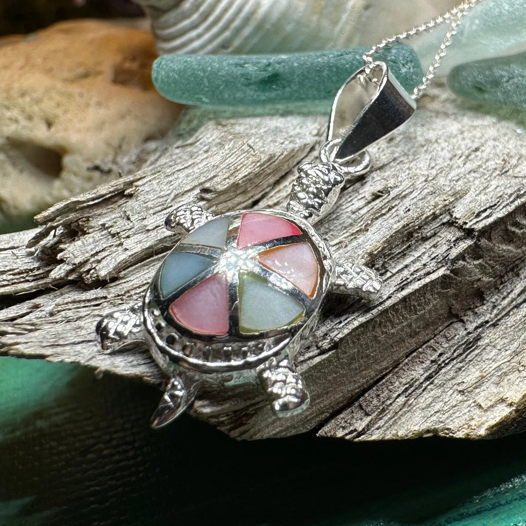 Bright Turtle Necklace