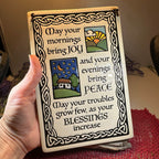 Joy Irish Blessing Ceramic Wall Plaque