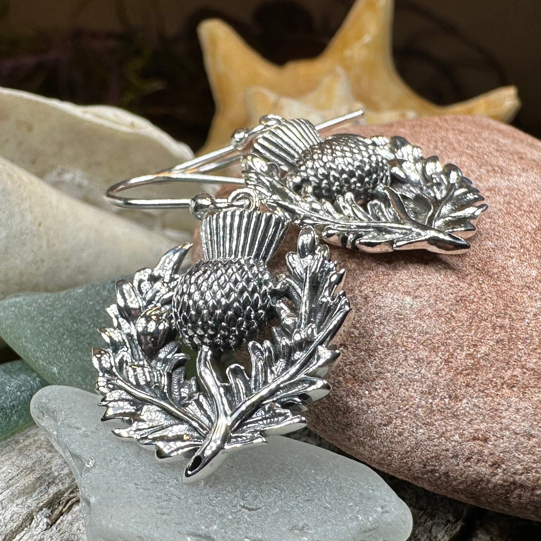 Blaine Thistle Earrings