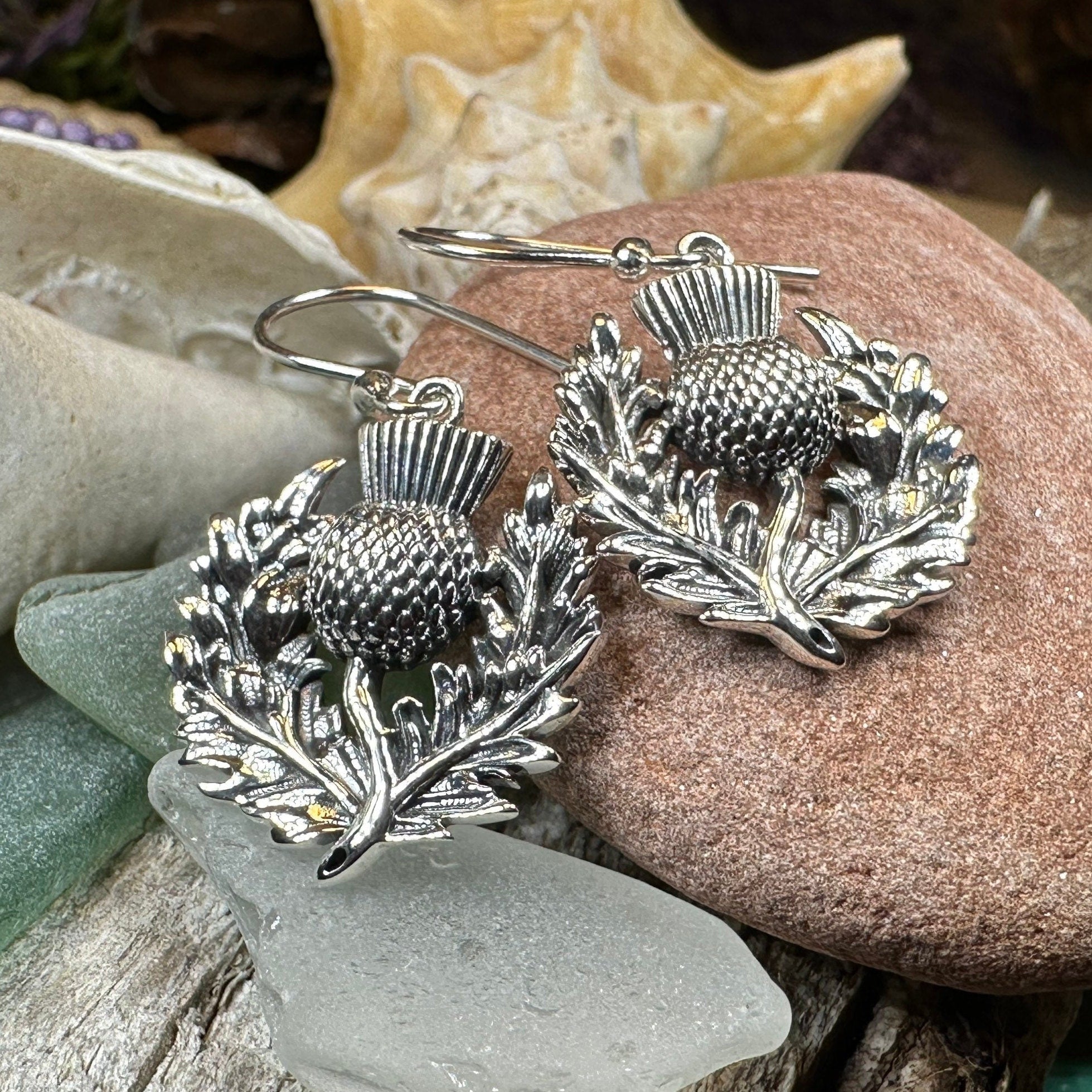 Blaine Thistle Earrings