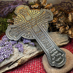 Pewter Irish Blessing Wall Cross