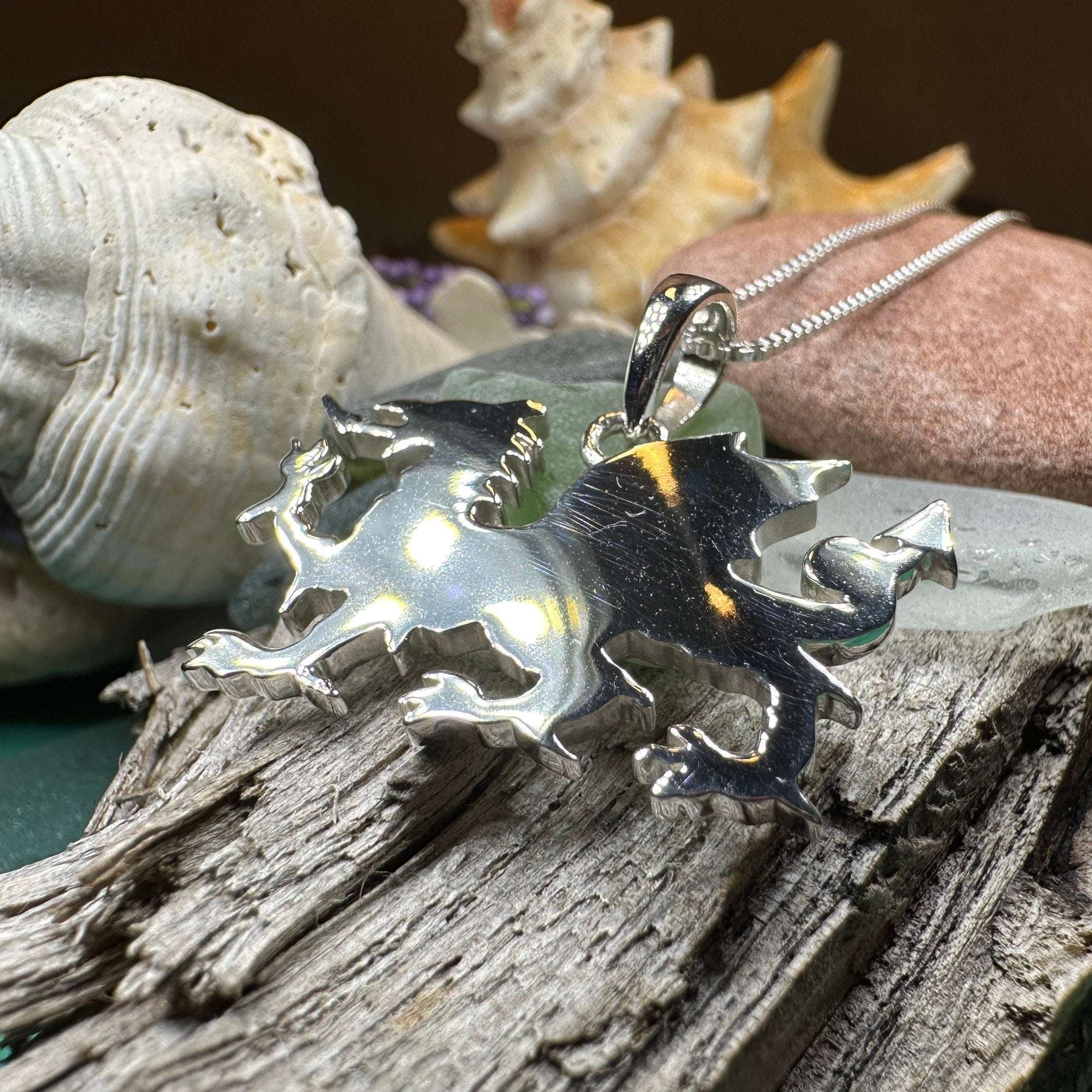 Llywelyn Welsh Dragon Necklace