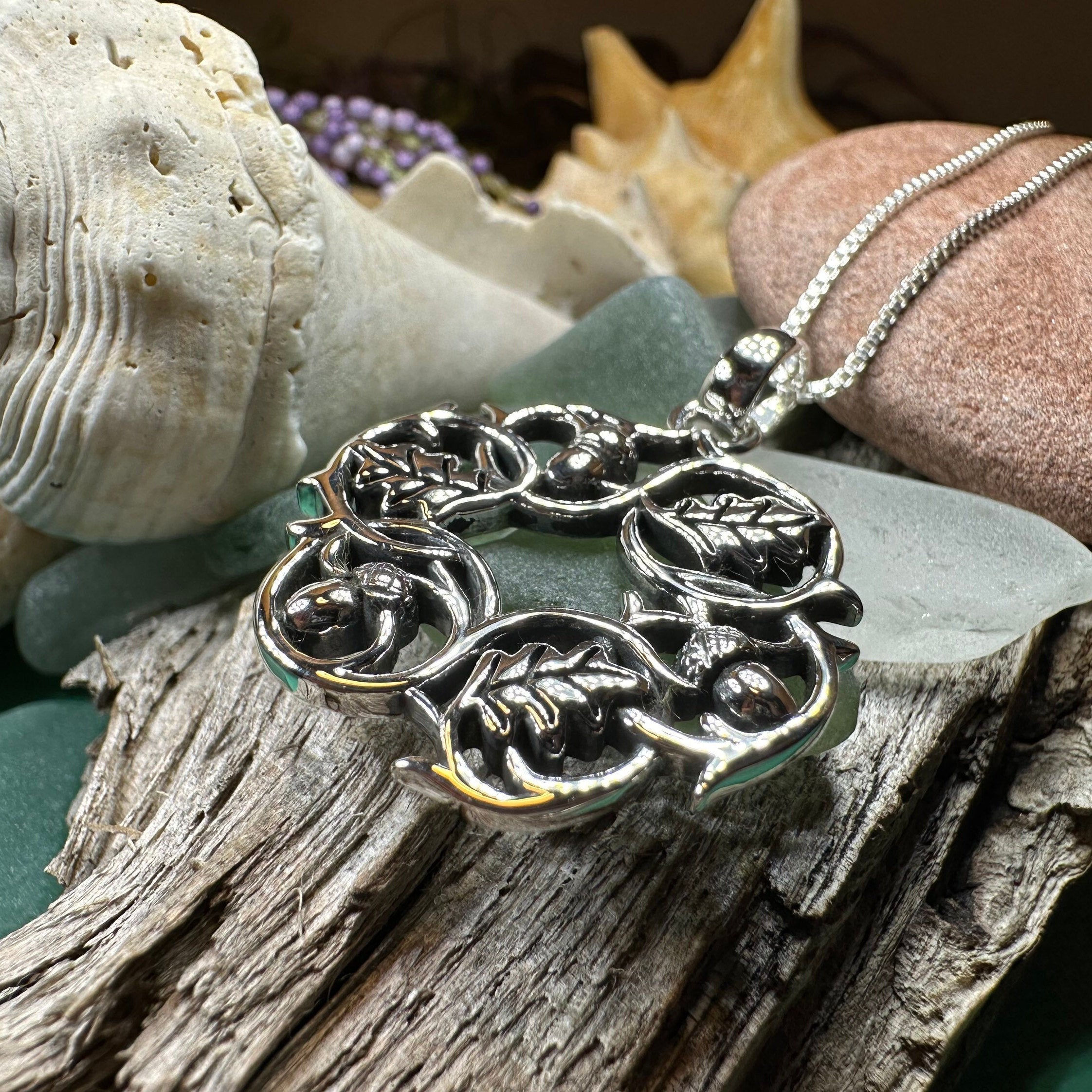 Delemere Oak Leaf Necklace