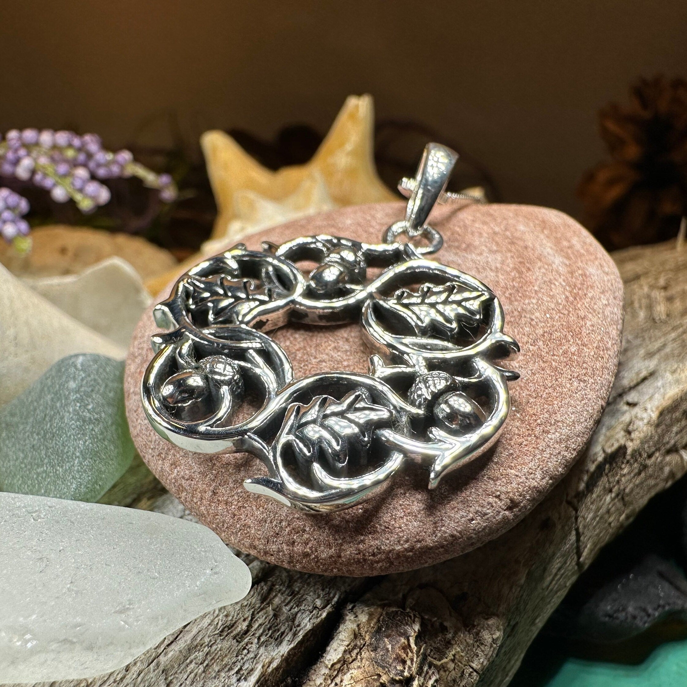 Delemere Oak Leaf Necklace