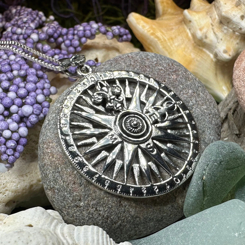 Wonderful Journey Compass Necklace