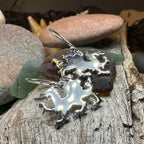 Modern Welsh Dragon Earrings